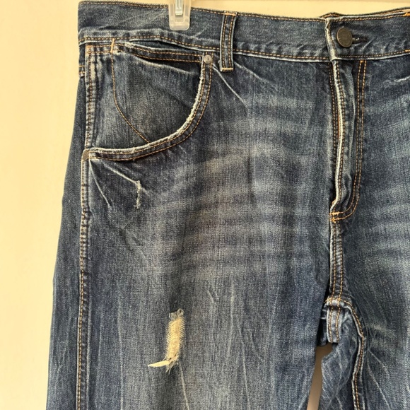 🔶3/30$!! Distressed Lowrise Bootcut Jeans - Picture 7 of 10